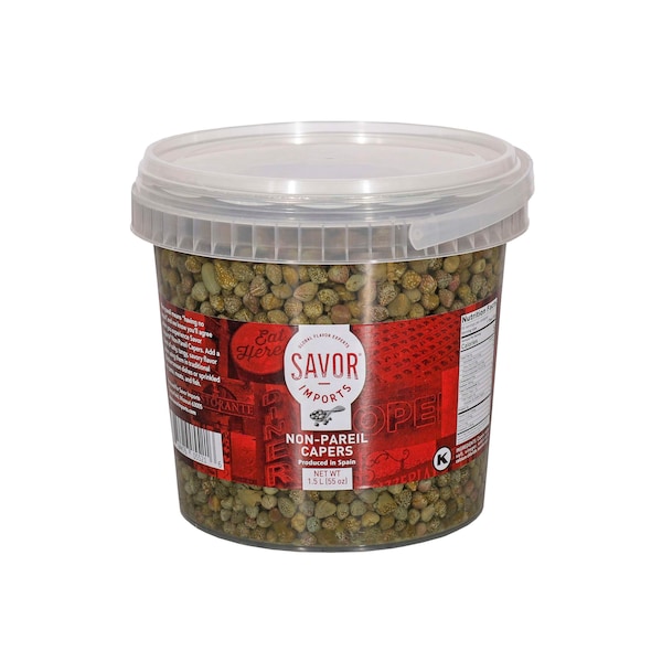 Savor Imports Non-Pareil Capers 1.5 Liter, PK4 685705 - main